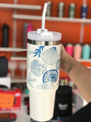 Garrafa Térmica Personalizada Colorida 360º 1200ml com Canudo Retrátil Anti Vazamento