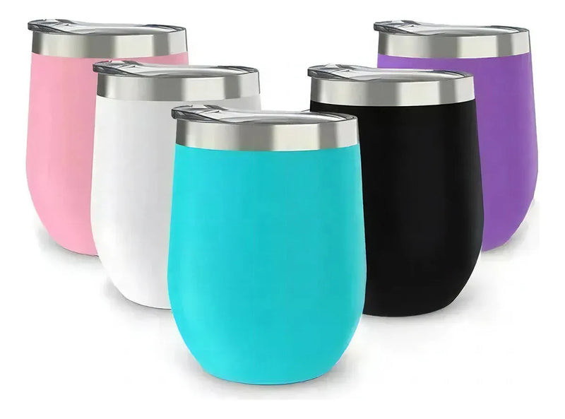 Kit 18 Copos 360ml Térmico tipo Cuia Personalizado