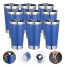 Kit 10 Copos 473ml Térmico Personalizado com tampa e abridor com Nome Logo e ou Desenho