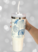 Garrafa Térmica Personalizada Colorida 360º 1200ml com Canudo Retrátil Anti Vazamento