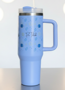 Garrafa Térmica Personalizada Colorida 360º 1200ml com Canudo Retrátil Anti Vazamento