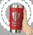 Copo 473ml Térmico com tampa e abridor Personalizado com Nome Logo e ou Desenho