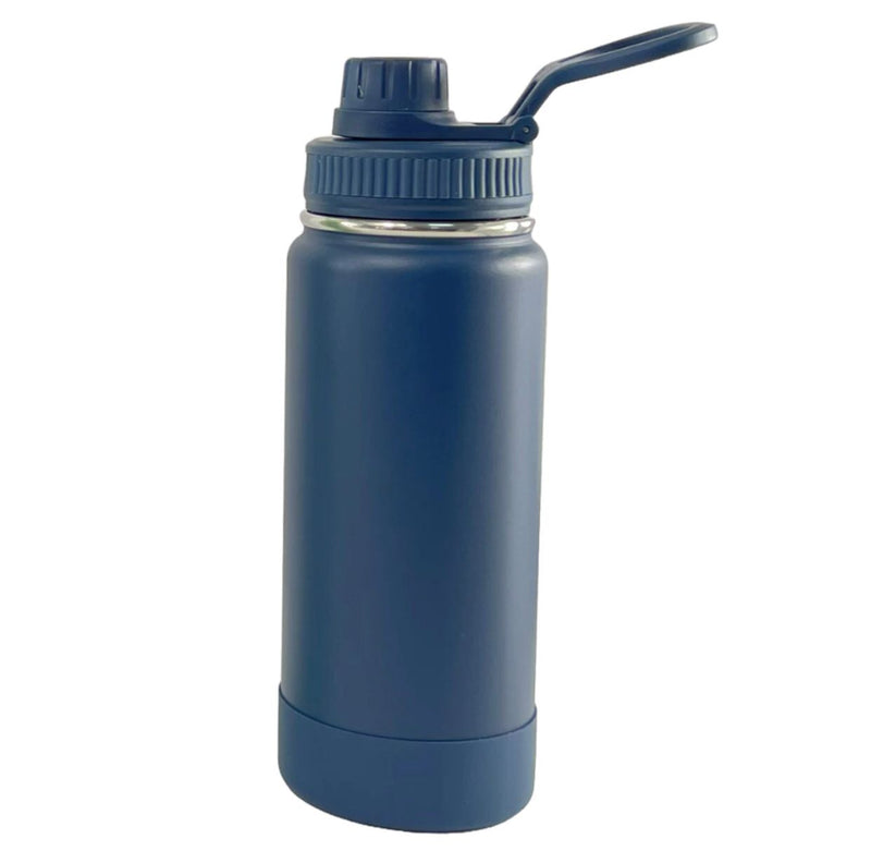 Garrafa Térmica 600ml com base de silicone Personalizada -  Personalização de Brinde
