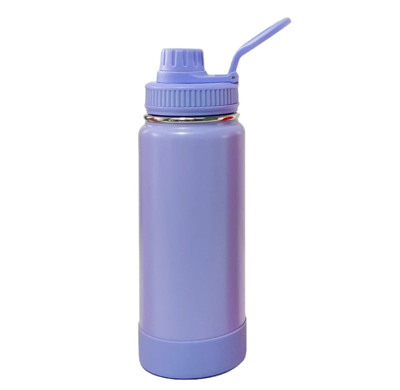 Garrafa Térmica 600ml com base de silicone Personalizada -  Personalização de Brinde
