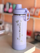 Garrafa Térmica 600ml com base de silicone Personalizada -  Personalização de Brinde