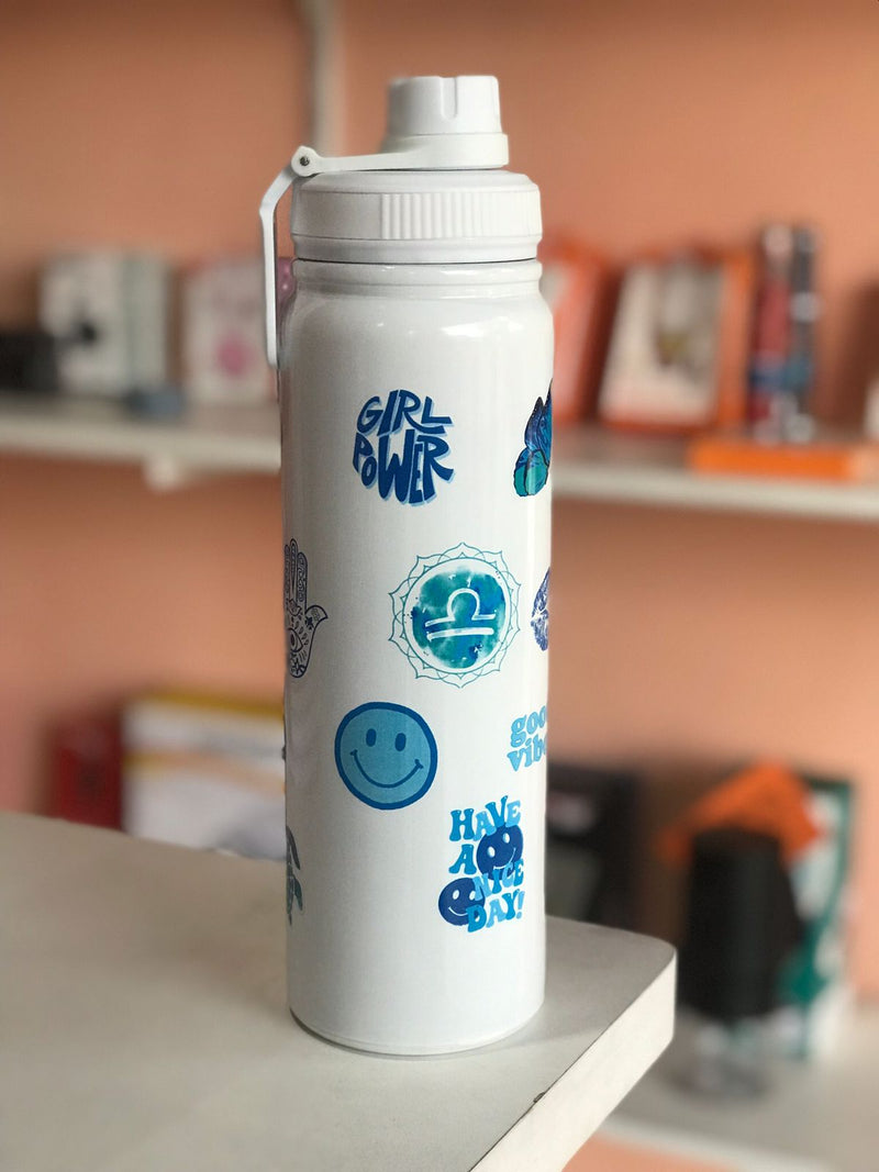 Garrafa Térmica Personalizada Colorida 360º 800ml