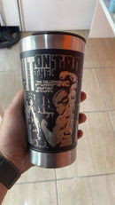 Copo Térmico 473ml com Tampa e Abridor Personalizado a Laser 360º