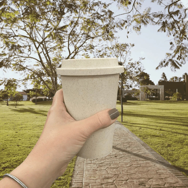Copo de Viagem  Personalizado 450ml Sustentáveis BPA Free para Café e outras Bebidas