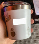 Kit com 10 Copos Térmicos Inox 260ml com Tampa – Personalizados a Laser