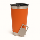 Copo 473ml Térmico com tampa e abridor Personalizado com Nome Logo e ou Desenho